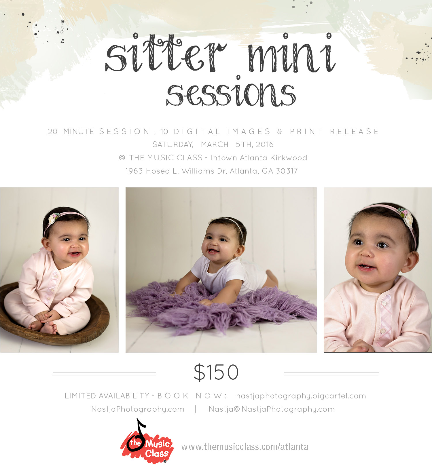 atlanta mini sessions babies