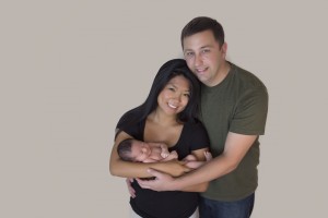 Atlanta Newborn Photographer- family posing