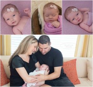 Atlanta Newborn Photographer - baby girl pictures