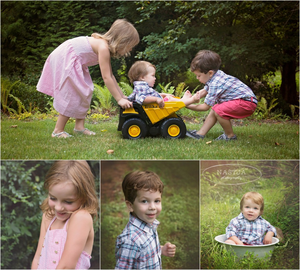 Atlanta and Buckhead Best Family Photographer Family Posing- three kids