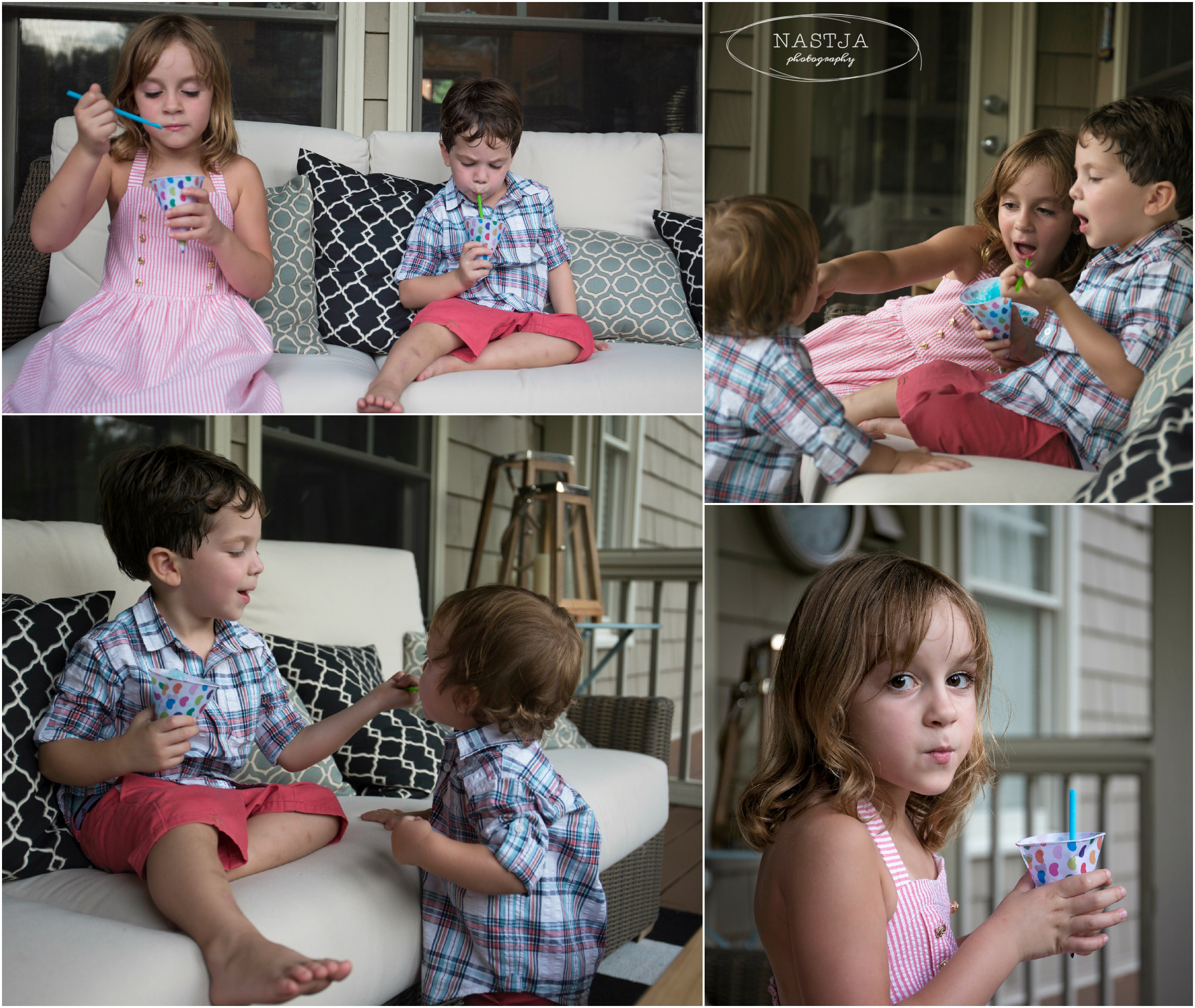 Atlanta and Buckhead Best Family Photographer Family Posing- three kids