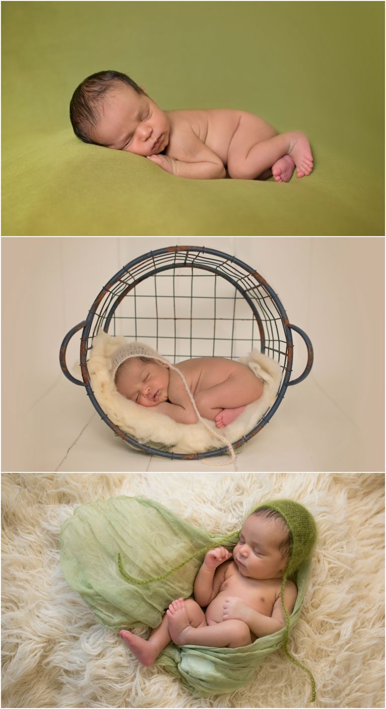 Baby Newborn Photographer- Atlanta Georgia - posed newborn photography