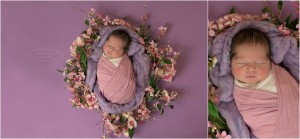 Lawrenceville and Atlanta Newborn Photographer baby girl posed photos
