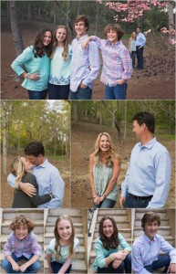 Atlanta Family Photographer - Roswell Family Photographer - Family with older children posing- Alpharetta Family Photographer