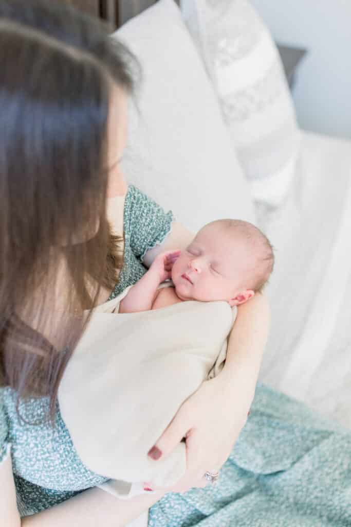 home newborn session atlanta
