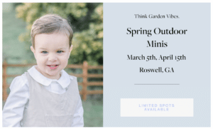 spring mini sessions atlanta