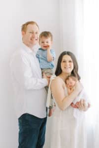 family newborn photoshoot atlanta