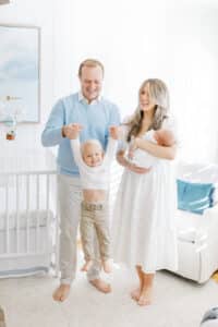 in home newborn photography