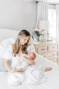 in home newborn photography
