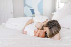 in home newborn photography