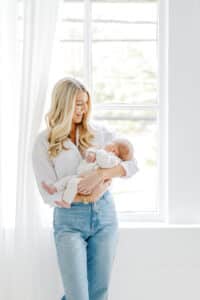 atlanta baby photographer, what to wear to your newborn session