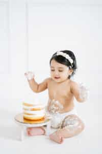 atlanta cake smash photos