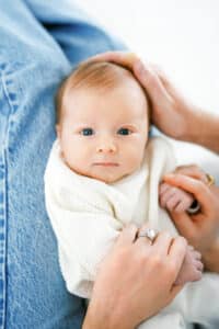 lifestyle newborn photographer atlanta
