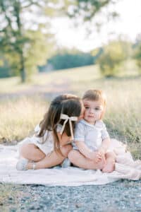 fall family photo session in Atlanta
