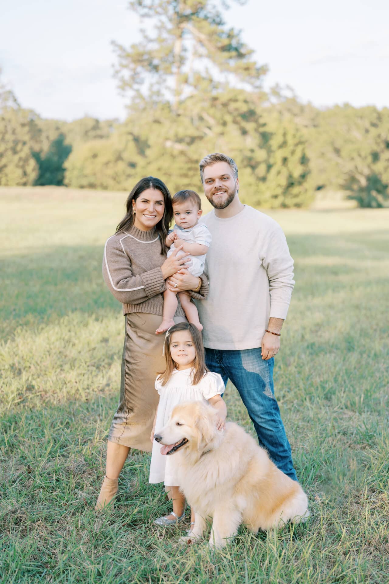 fall family photo session in Atlanta