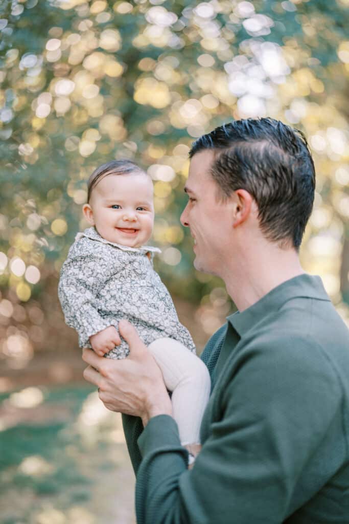 fall family photo session in Atlanta 